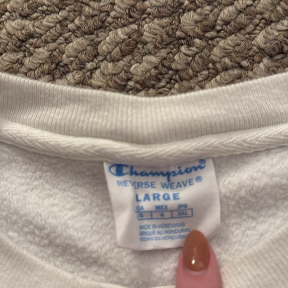 Champion sweatshirt crew neck size large - Picture 3 of 4
